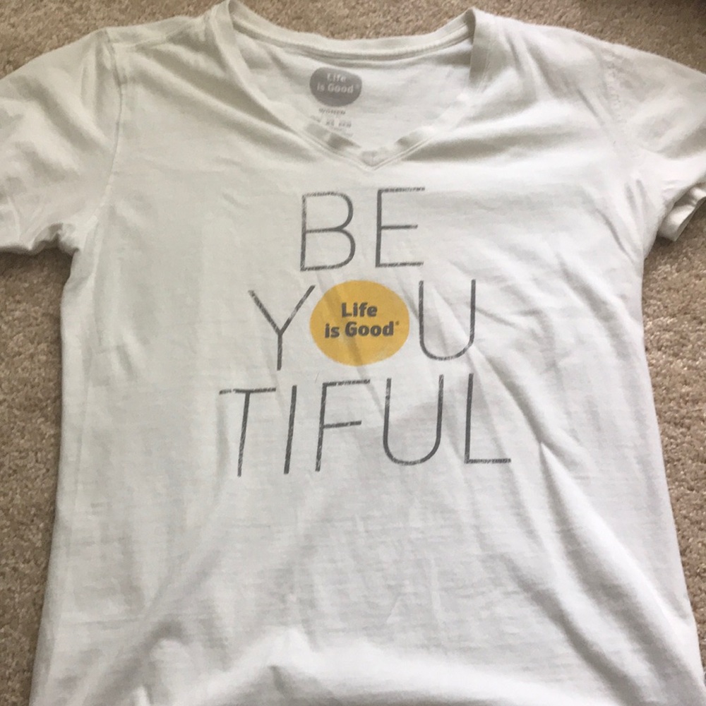 Life is good tee shirt